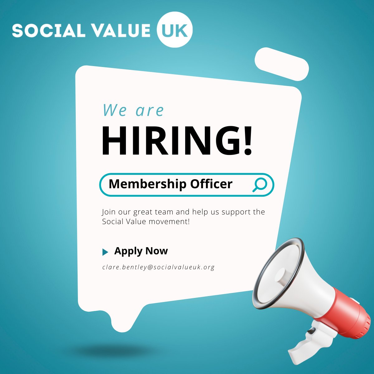 We're hiring! Please help us spread the word so we can fill this position with someone as super as the rest of the team here. It's a great role that is central to what we do at Social Value UK! buff.ly/3DBEOe8