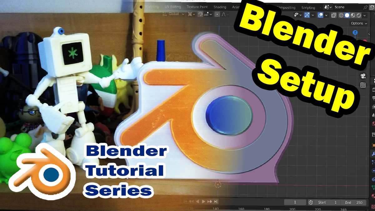 youtube.com/watch?v=S267JW…
Continuing my Blender tutorial series with how to fine tune Blender for 3D print modeling.
If your new years resolution wasn't to lean to make things in Blender... why not?