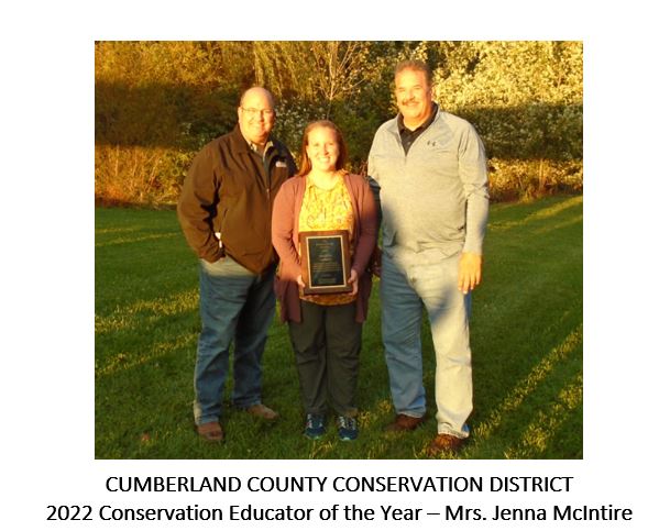 BSMS Teacher, Jenna McIntire, Receives Award - 2022 Conservation Educator of the Year
Conservation award winners demonstrate excellence in their commitment to conservation best management practices and are recognized for their great work through the conservation awards.