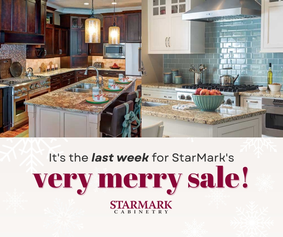 This limited time very merry sale ends January 8th! Don't miss out on this StarMark Cabinetry discount. Visit our showroom today and William will be happy to help you take advantage of this offer! 

#dreamhome #dreamkitchen #starmarkcabinetry #binghamtonny #broomecounty #KHH