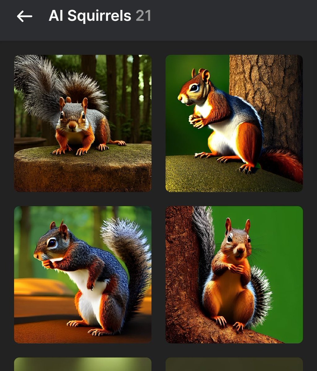 Like a real degen, i just minted 21 <a href="/AiSquirrels/">AI SQUIRRELS</a> 
What about you?