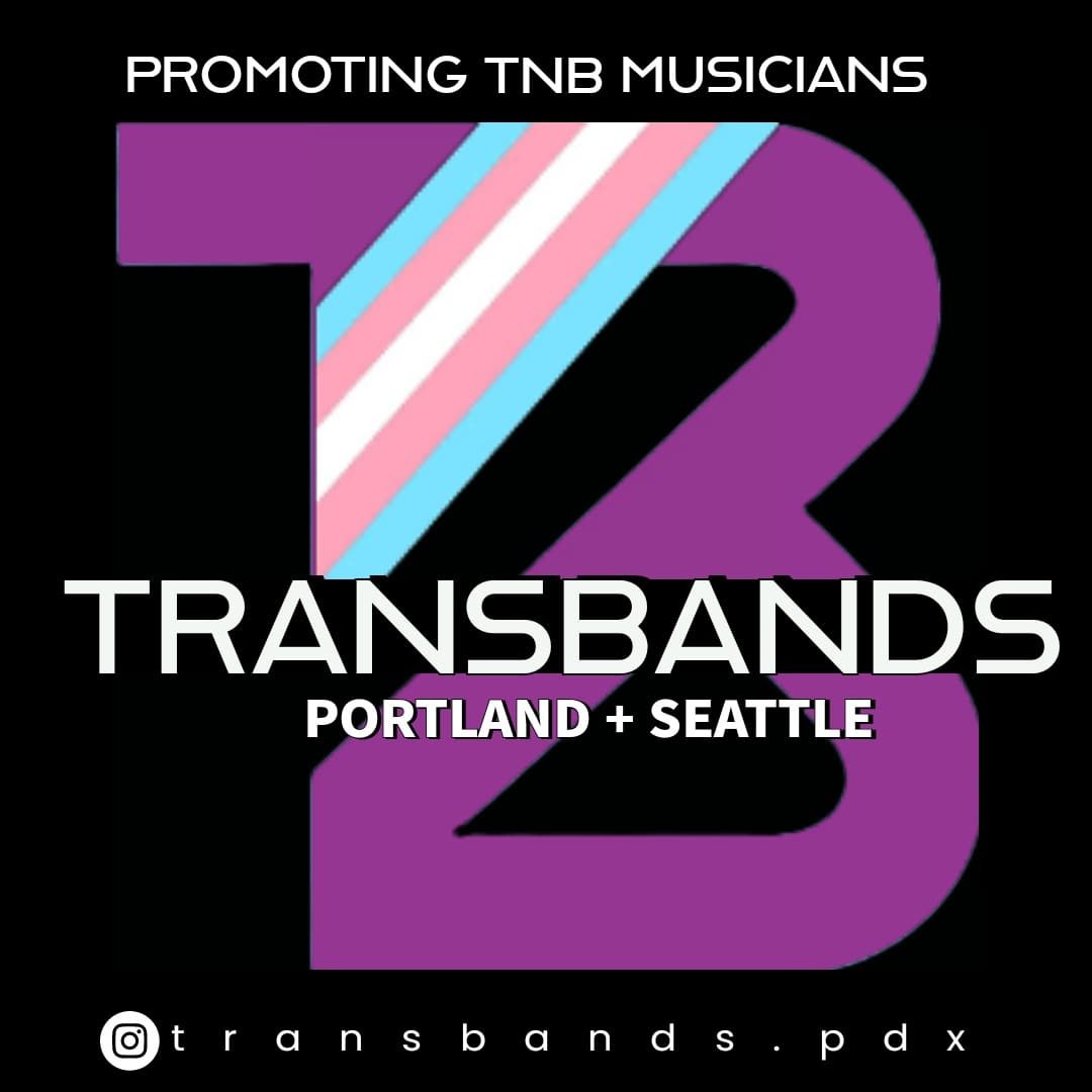 Even though we are located in Portland, our Twitter account will be dedicated to promoting every trans/enby musician, regardless of location. Simply message me with your information.again, this is free and offered as a community resource. #transmusican