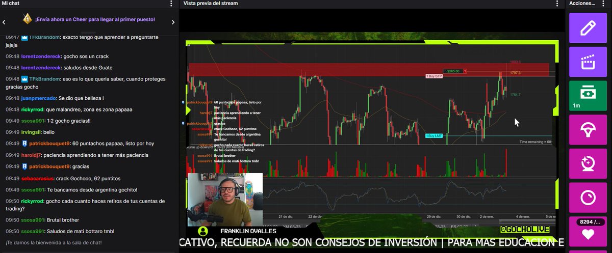 gocholive's tweet photo. Un Targert relajados en el #RTY con el combo de #twitch estabas en el stream?
Ven aprender un rato en vivo operando.
#trading #Crypto #futures https://t.co/SKkoUCdVI0