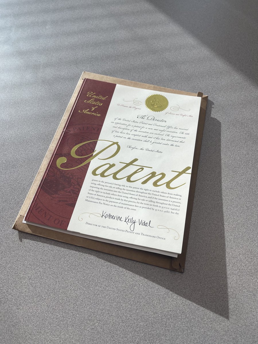 Starting 2023 off with a BANG 💥

We are excited to announce our first US Patent granted after all of the hard work throughout the past two years. Congratulations to the brains of the invention, Gary Weiler, on this huge accomplishment! <a href="/HaskellCo/">Haskell</a> <a href="/FoundersLegal/">Founders Legal®</a> #innovation