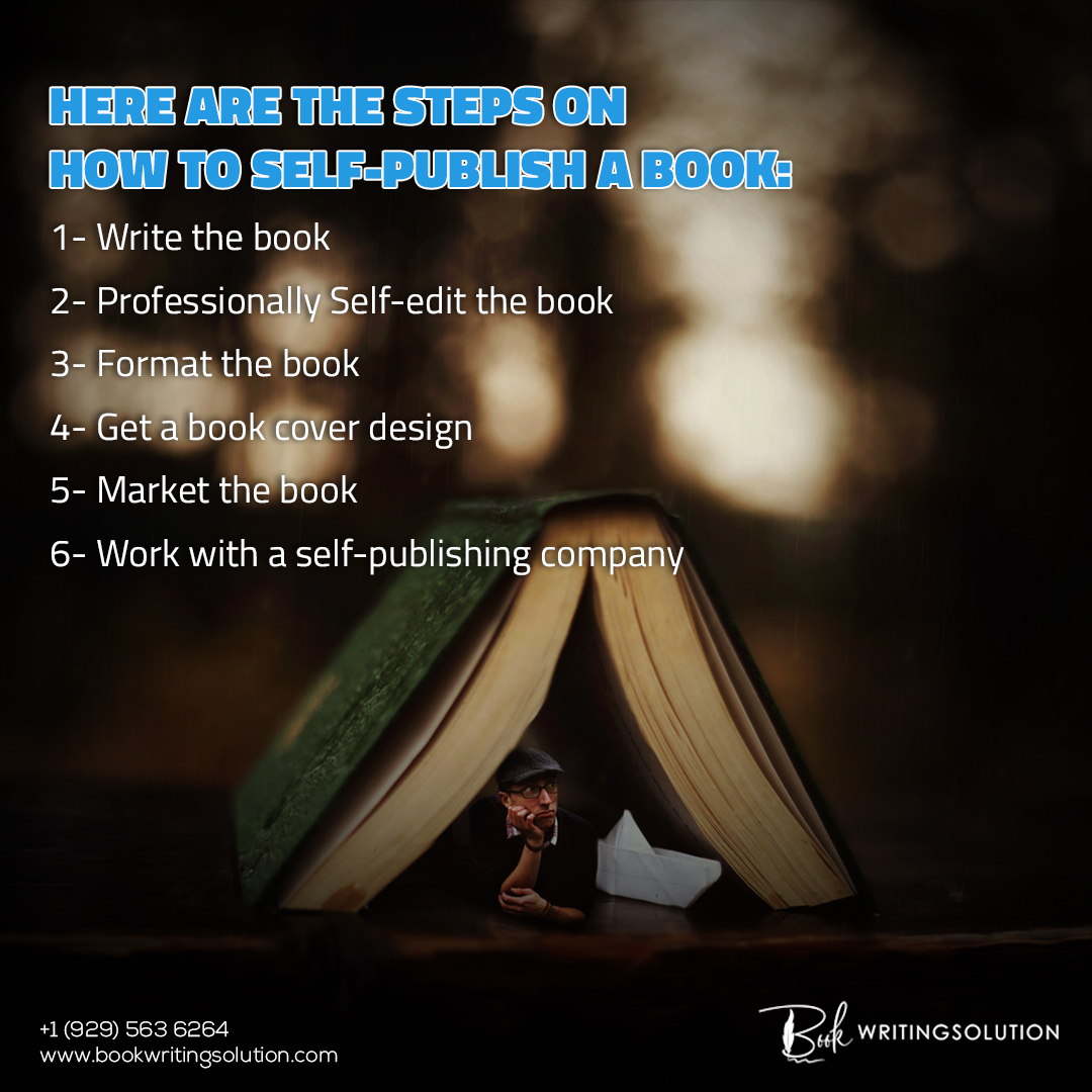 Not sure how to self-publish a book?
Here are a few important steps on how to self-publish a book.

#bookwritingsolution #storywriter #fictionbooks #selfpublishers #bookcoverdesign #bookediting #bookmarketing #bookwriting #BookWritingservices #selfpublishing #bookauthor