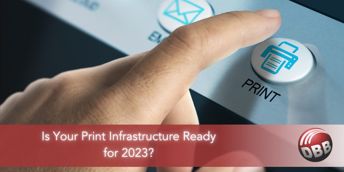 DBBTechnology's tweet image. Is your print fleet set up to support your needs in 2023? Learn here about what your setup should be focused around, and call us if you need any help getting set up. #Printing #ManagedPrint #PrintInfrastructure hubs.la/Q01wBnL50