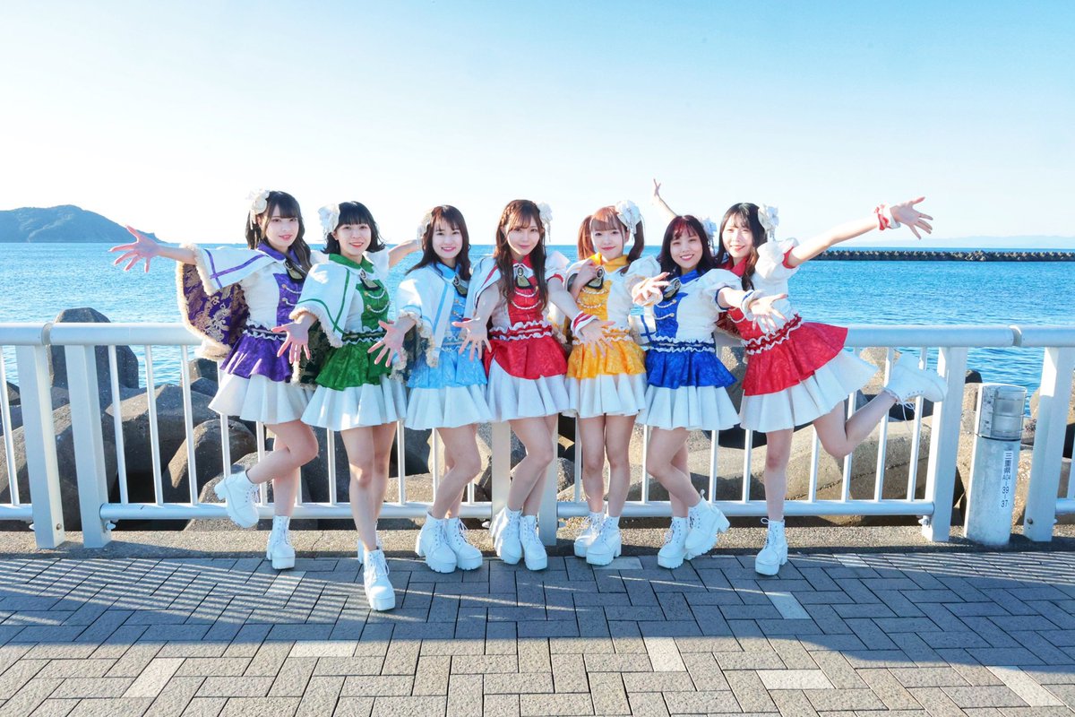 さーや💙ありす❤️堀ちゃん💚あすみん❤️りんちゃん💜真野ちゃん💛まほろん💙7人のグループは本当最高だよ☺️💕✨この2年間出会えた事一生忘れない！！✨💕ありがとう☺️💕✨