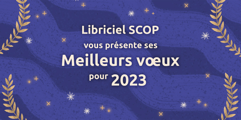 Libriciel_SCOP's tweet image. ✨Nous vous souhaitons à toutes et à tous une très belle année 2023 ! ✨
#MeilleursVoeux #BonneAnnée