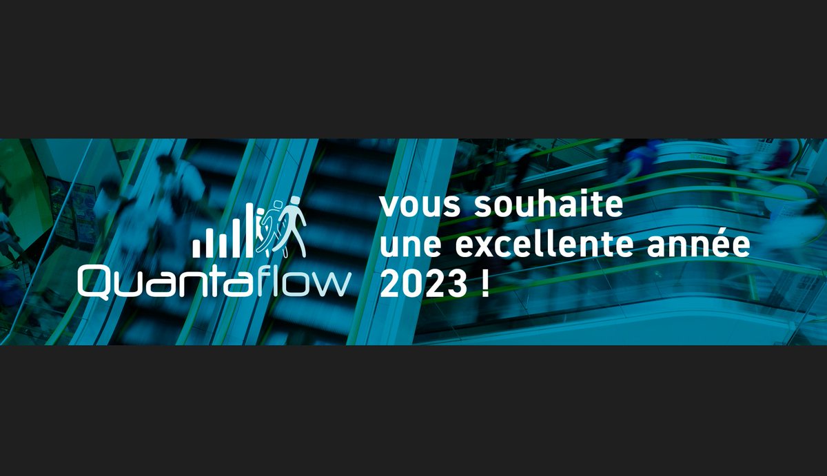 Toutes les équipes de Quantaflow s'associent pour vous présenter leurs meilleurs vœux pour la nouvelle année ! #comptage #immobilisercommercial #analysedeflux

quantaflow.com
