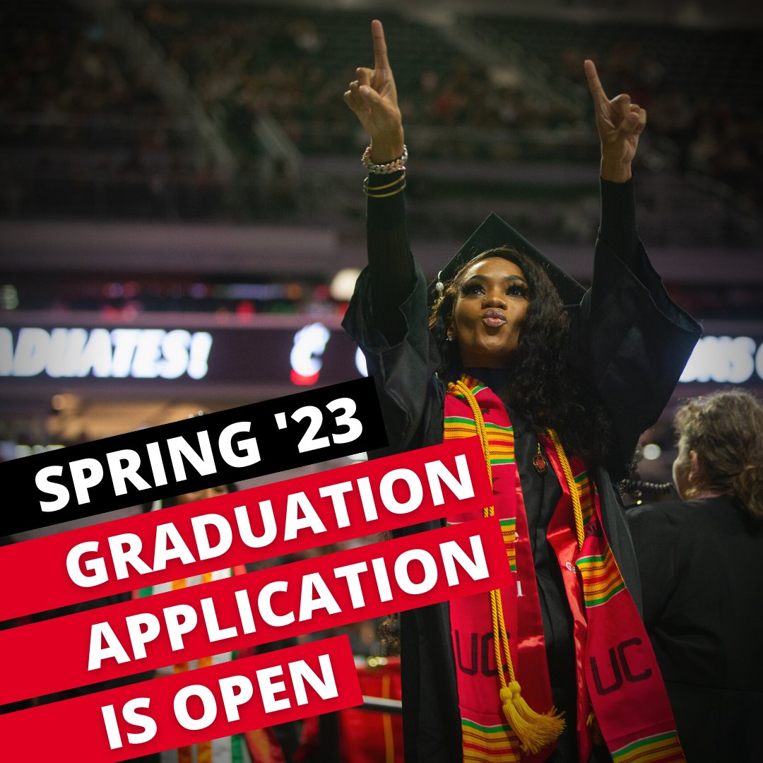 UC_CECH's tweet image. The graduation application for Spring 2023 commencement is open until January 31. Click the link in our bio to register!
.
bit.ly/graduation-app
.
#CECH #UniversityofCincinnati #UCGrad23 #graduation #commencement