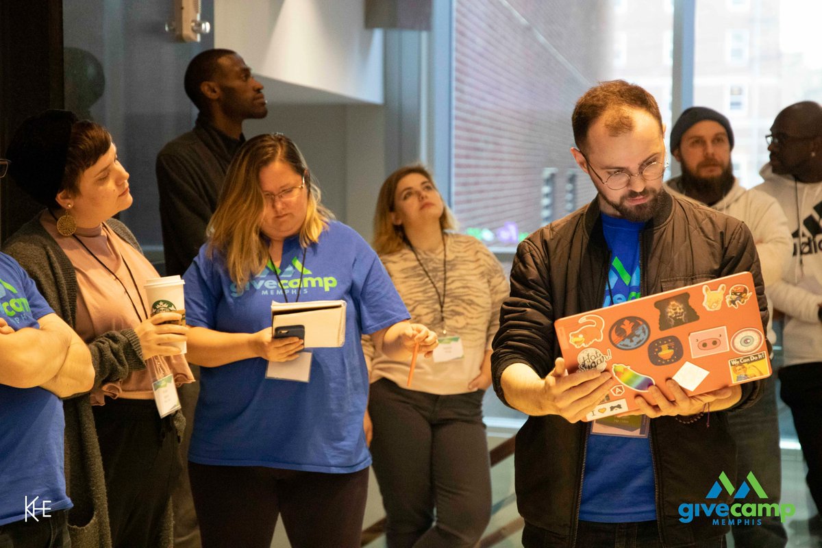 Do you like building websites? Designing logos and graphics? Helping organize data? Delicious food and t-shirts? We're serving nonprofits and need your help! We gather for a weekend to build solutions for nonprofits. Register today: buff.ly/3tAo68N #GiveCampMemphis