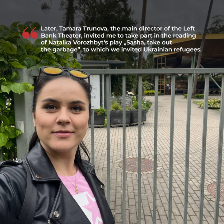 dramox_tv's tweet photo. Discover the story of Iryna Tkachenko, Actress of the Golden Gate Theater and the Left Bank Theater. 💬 https://t.co/yH7vS0uYcQ
