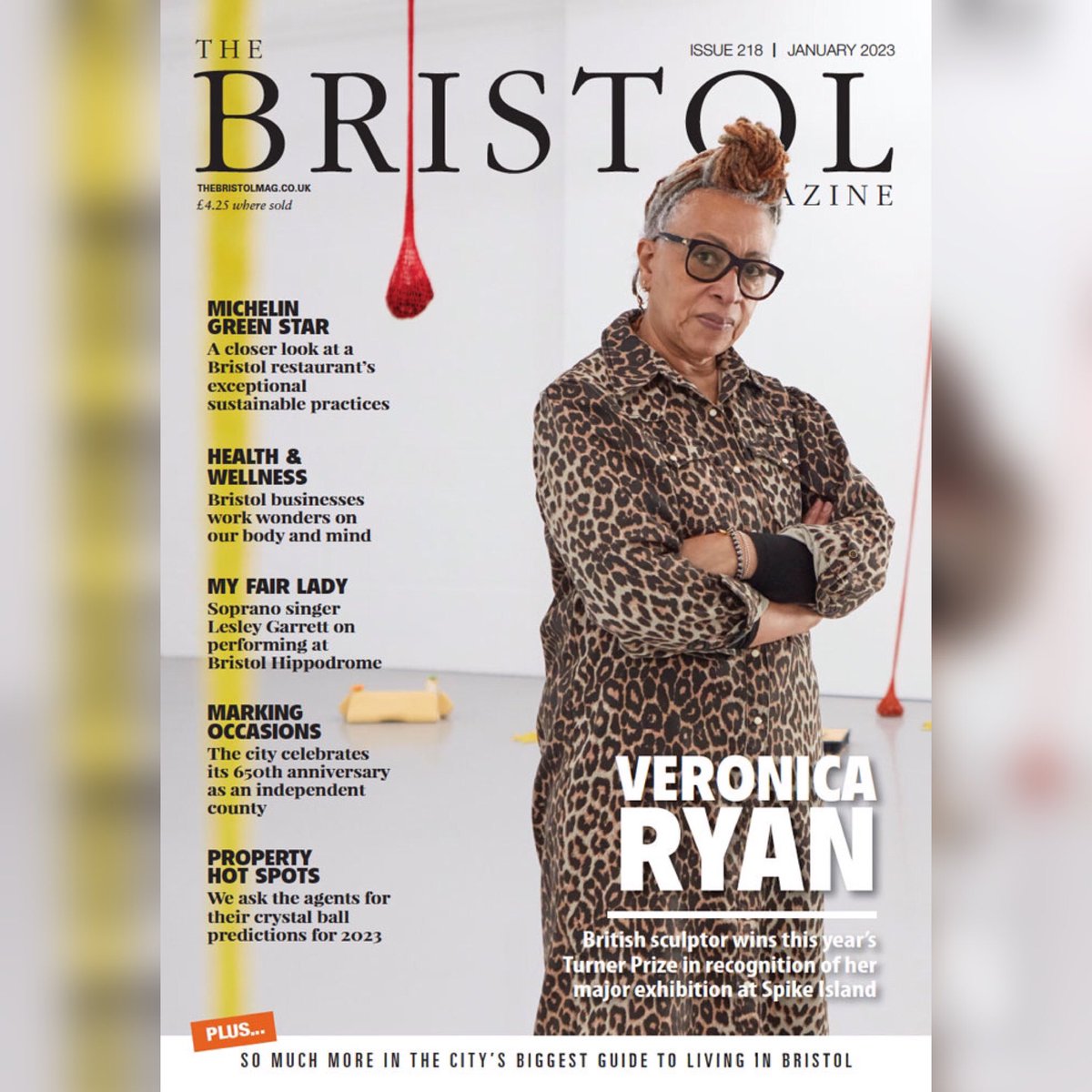 Happy January! ☺️ In this month's magazine, soprano singer @garrettsgossip gives us a sneak peek into the upcoming production of My Fair Lady at @BristolHipp, we explore the works of Bristol-based artist Veronica Ryan and much more 🎂 bit.ly/3G54D5O