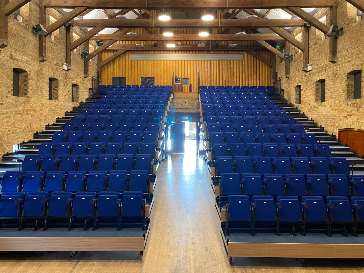 Welcome to The Maltings, a former brewery building turned auditorium.

What are your thoughts on the repurposing of industrial buildings into public spaces?

#SIS #FitsPerfectly #AuditoriumSeating #SchoolSeating #SeatingDesign #IndustrialDesigners #ProductDesigners