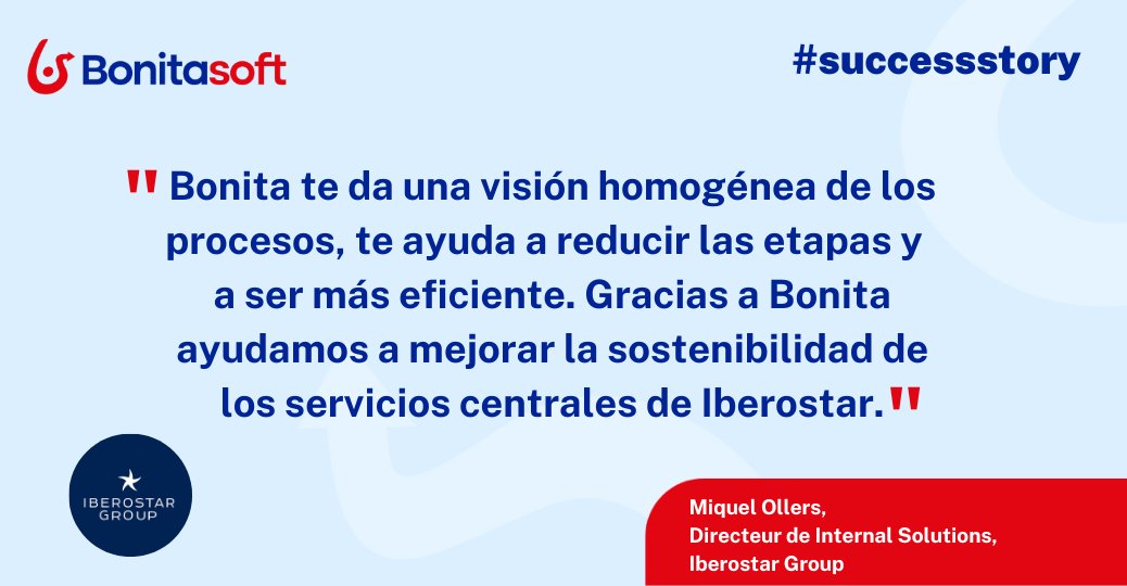 bonitasoft's tweet photo. [𝗦𝘂𝗰𝗰𝗲𝘀 𝘀𝘁𝗼𝗿𝘆] ¿Por qué la #automatización de procesos puede ser clave en una estrategia de #sostenibilidad? Descubre el ejemplo de #IberostarGroup  

📹 https://t.co/MN62t3YsCU

#bpmn #bpm #bonita #RSE https://t.co/rXl7euXAWz