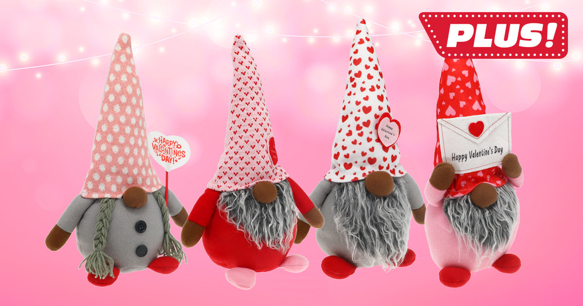 DollarTree's tweet photo. Discover more choices, more sizes, more savings, and MORE FUN with Dollar Tree PLUS! Valentine's Day items, online and in select stores (selection &amp; styles may vary). https://t.co/TEel73GjZz https://t.co/n4nmMndyZx