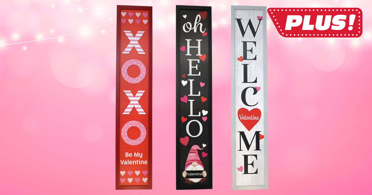 DollarTree's tweet photo. Discover more choices, more sizes, more savings, and MORE FUN with Dollar Tree PLUS! Valentine's Day items, online and in select stores (selection &amp; styles may vary). https://t.co/TEel73GjZz https://t.co/n4nmMndyZx