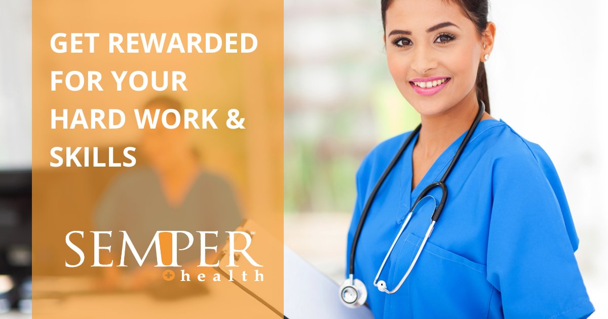 Calling all nurses! Semper Health has positions available right now in cities across the U.S. Visit our website today to learn more!

pulse.ly/gymtnt4i89

#nursingjobs #healthcareworkers