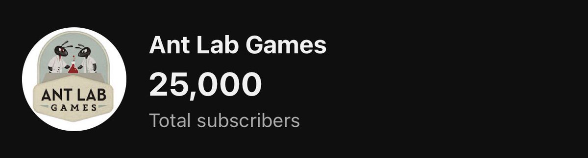 AntLab_Games's tweet image. We are super excited to start out the year with a new milestone in our YT channel’s growth. It has been a long road to get to this stage and we are thrilled to see our support continue to grow. Looking forward to what 2023 brings our way! #boardgames #tabletopgames