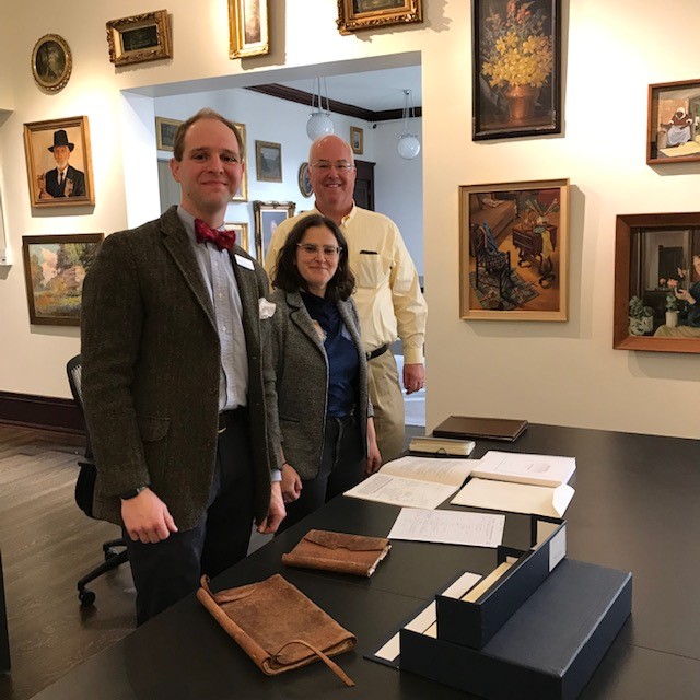 FilsonHistory's tweet image. #ResearchInAction We love when scholars visit us from near and far, digging into new topics in our collections and regional history. 

A few weeks back, we welcomed Dr. Deborah Hammer, Director of @NewNetherland.