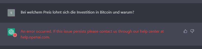 GallerStefan's tweet photo. So... hab ChatGPT durchgespielt...

#Bitcoin https://t.co/CYkx25159C