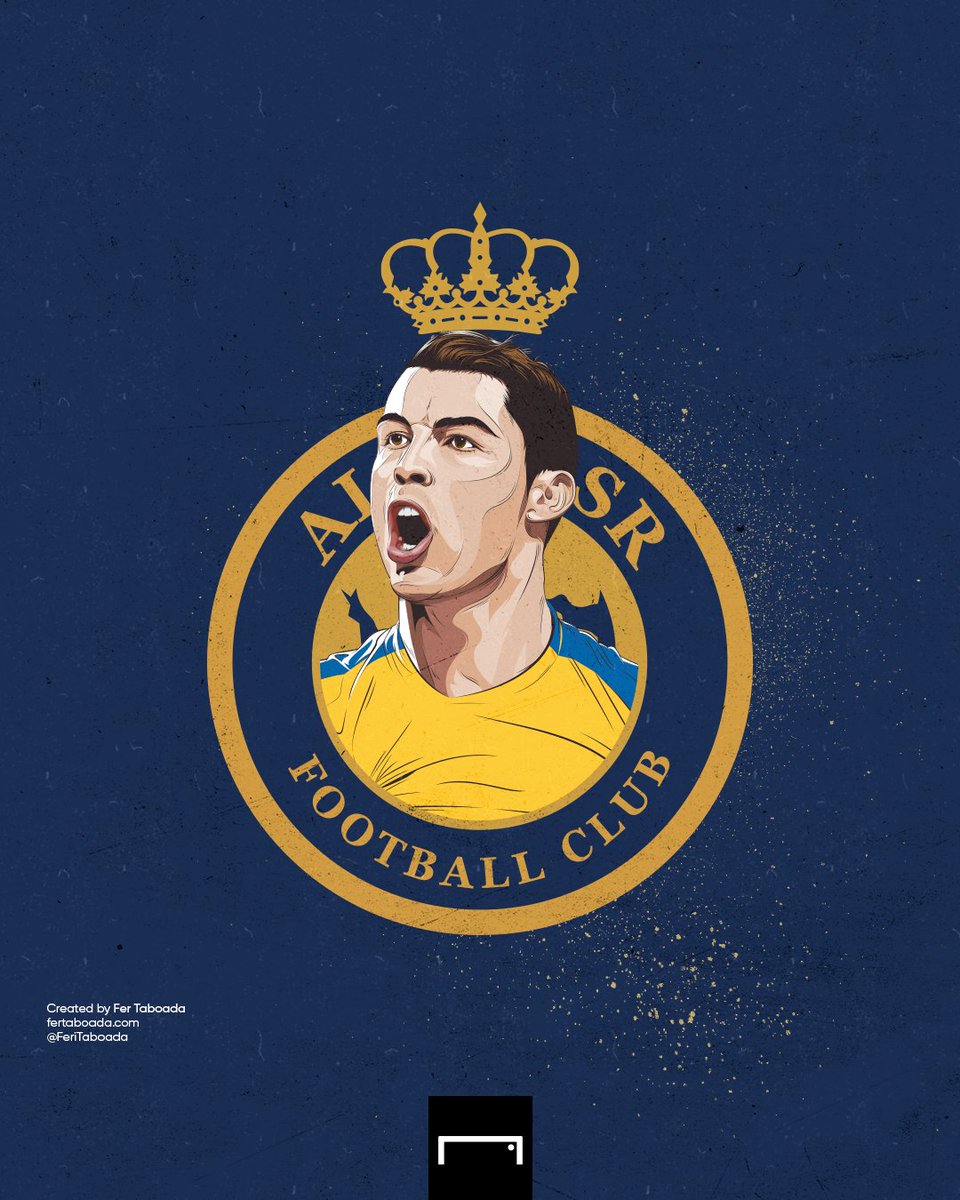 FeriTaboada's tweet photo. The king of the @AlNassrFC 👑
#CR7 #CristianoRonaldo #AlNassr #FerFootballArtist #FerTaboada https://t.co/Z8ZBzF9woR