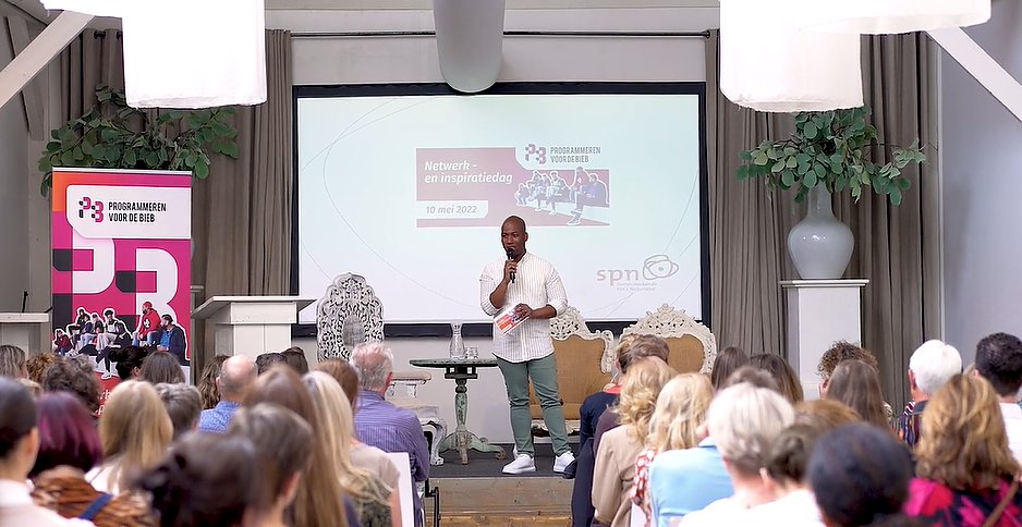 Save the date: 11 mei 2023. We organiseren dan weer de landelijke programmeursdag (Programmeren voor de bieb) in samenwerking met @StichtingSPN, @Cubiss &amp; @Probiblio. Meer informatie en een aanmeldlink volgen in de loop van 2023, maar houd deze datum alvast vrij in je agenda.