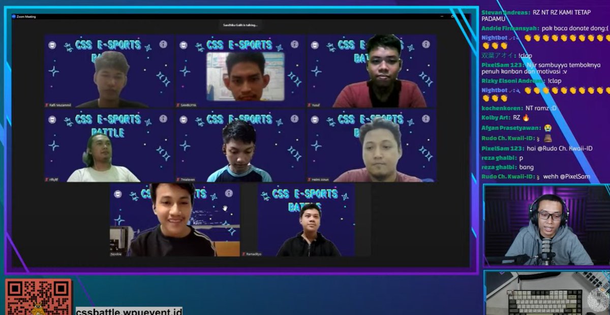 sandhikagalih's tweet image. Congrats buat para pemenang hari ini!! siap2 untuk besok di perempat final #cssbattle
*btw, barangkali ada yang mau sponsorin turnamen ini, slot sponsor masih kosong lho 😋
cssbattle.wpuevent.id