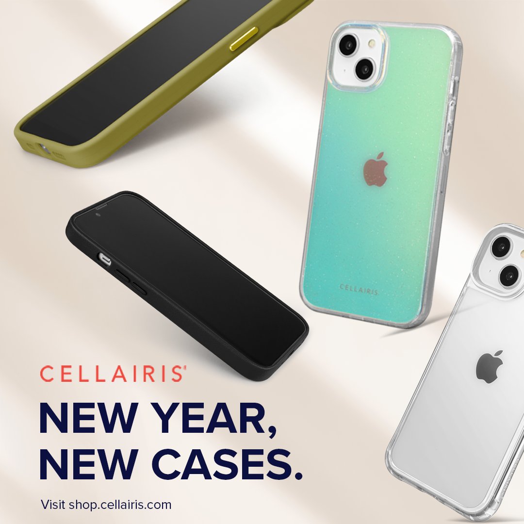 Cellairis's tweet image. Out with the old, and in with the new! ✨ We've got your phone covered with both style &amp;amp; protection! Our NEW iPhone 14 cases are available. Shop now at shop.cellairis.com.

#HappyNewYear #iPhone14 #NewCases #Phonecases #ProtectiveCases #Cellairis