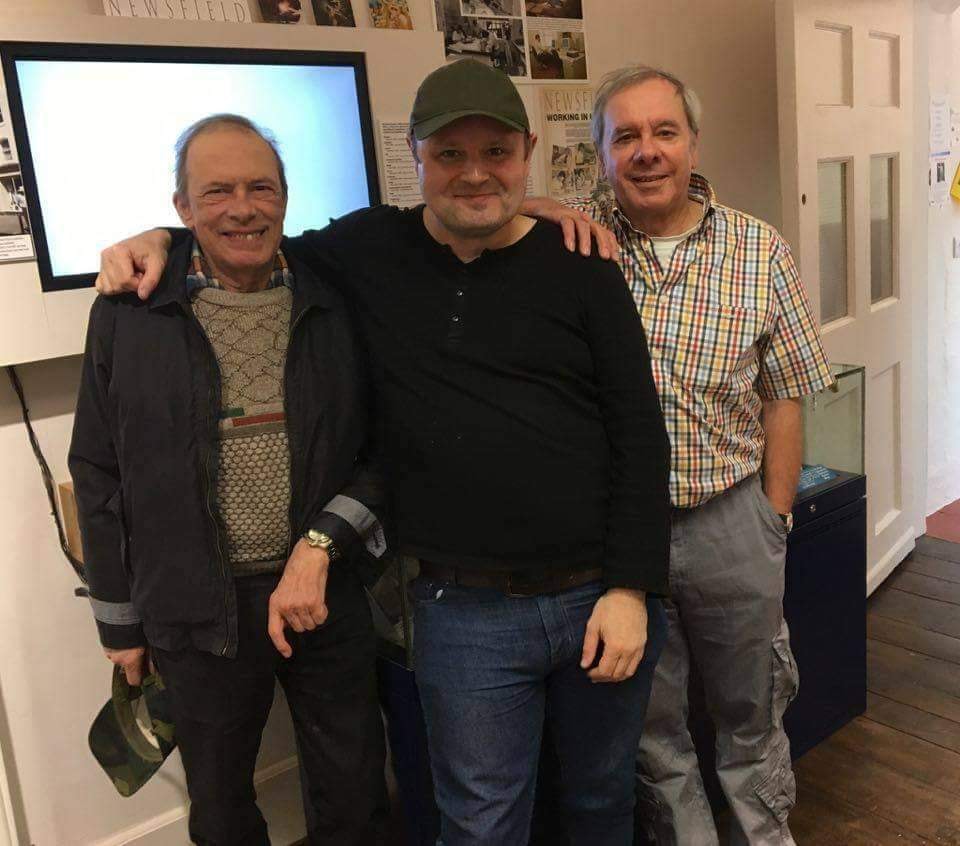 absolutely gutted this morning to find out Roger Kean has passed away. His work inspired me to get creative as a kid and it was a pleasure to know you years later. There would be no Elerby without you! Happy thoughts that you are back with Oli now. Much love and thank you. Lee x