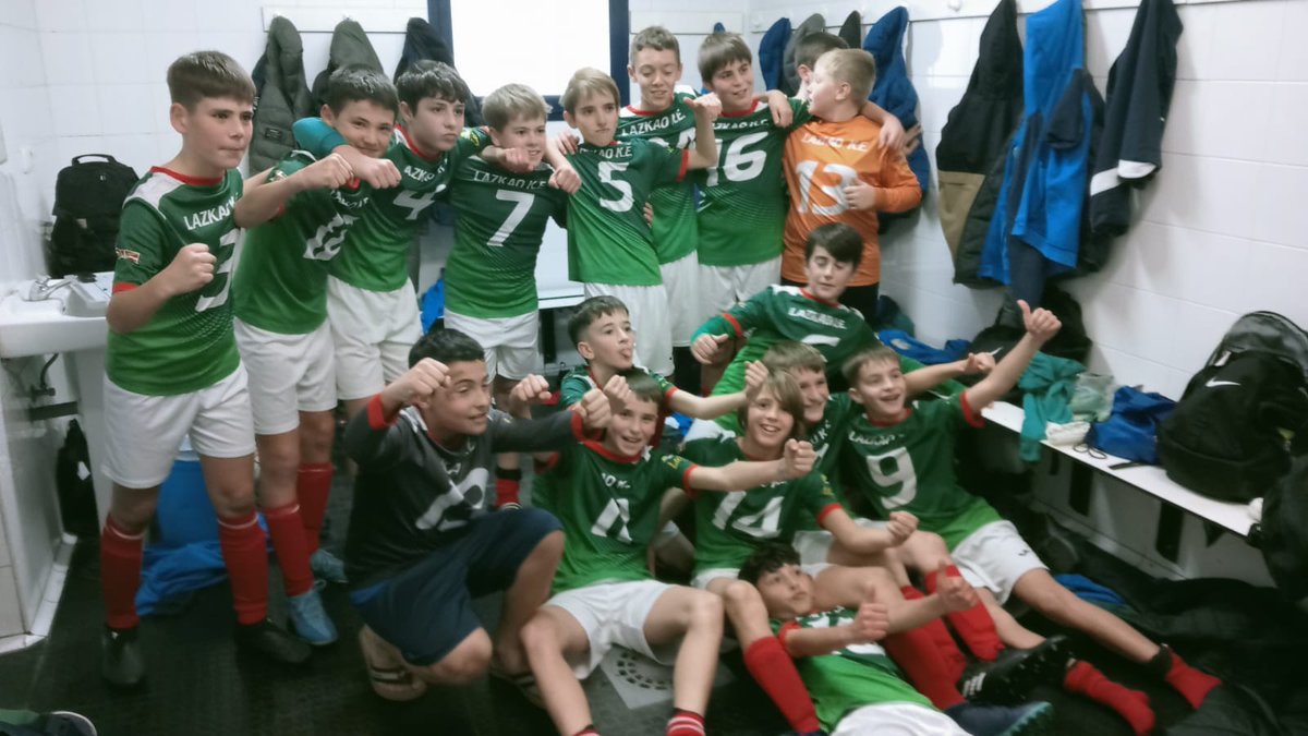 Gure Infantil Txiki bere multzoko txapeldun geratu da @realsociedad -k antolatutako Torneoaren lehen fasean, eta Zubietan bigarren fasea jokatuko dugu, multzoko 12 txapeldunen artean Real Sociedad U13 Nazioarteko Txapelketa jokatzen saiatzeko. #aupalazkao
