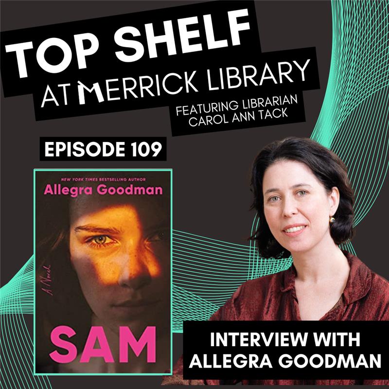 topshelfcapod's tweet photo. "Writers are memory artists..." so says author #AllegraGoodman in E109 about her new release SAM. And SAM is a character you won't soon forget. Give a listen as we talk about the art of writing, rock climbing, book suggestions, & more. ➡️https://t.co/Yhgk4nIwPI
#dialpress https://t.co/l6LmfmzhcT