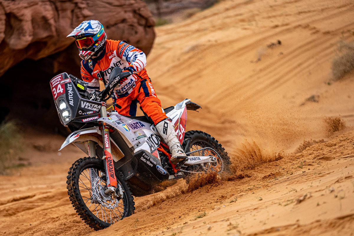 EmanuelGyenes's tweet photo. #Dakar2023 Stage 3 (January 3rd) AlUla-Ha'il / Special Stage 447 km, Total 669 km ✅ It was a beautiful stage, but it rained on the last 80 km, and only 43 of us covered the entire SS.  11 stages to go 🏁Dammam https://t.co/tKXe9qPIe8