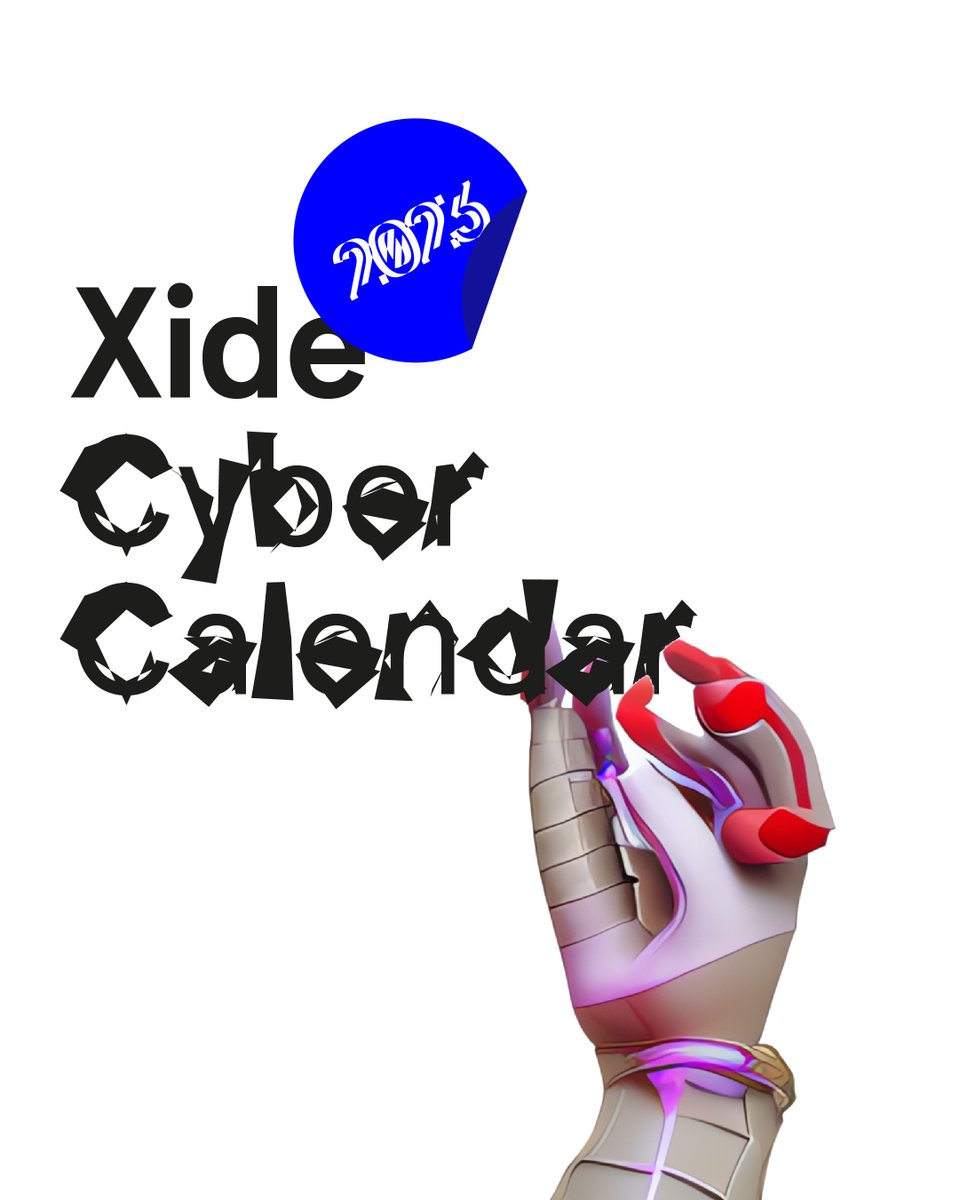 xidecouk's tweet photo. Xide Cyber Calendar Giveaway⚡️⁣⁣
Download, print and enjoy!⁣⁣

To download the calendar make sure you follow @xidecouk⁣⁣ and like this post⁣⁣ so we can DM you the calendar link.
⁣⁣
#xide #calendar #giveaway #design #designcalendar #typography #robot #cyber https://t.co/NF4BubwiqU