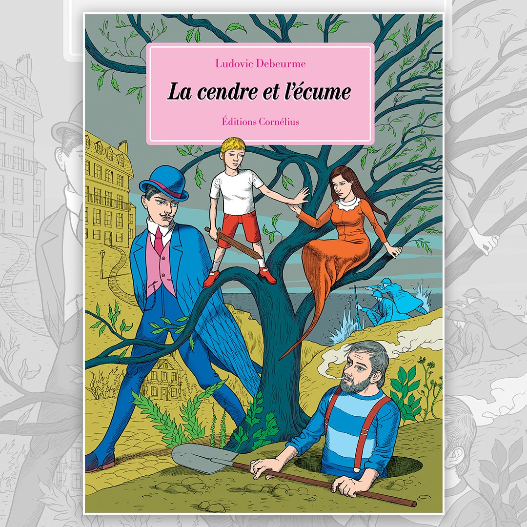 La cendre et l’écume, de Ludovic Debeurme, chez @ed_cornelius.