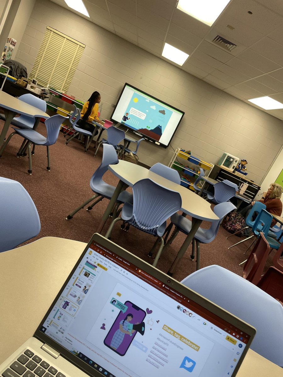 Amthorcr's tweet image. So thankful @EctorCountyISD, @ECISDScience, and  @TechECISD let me join @BootUpPD. This PD is fun! #amazonfutureengineer #bootuppd @amazonnews