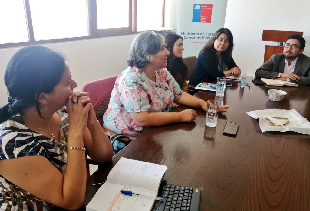 🔴 ¡Primera reunión del 2023! Comenzamos el año reuniéndonos con el Seremi de Justicia y Derechos Humanos <a href="/rubengarciat_/">Rubén García Tapia</a>, abordando los desafíos para el año y la futura implementación del nuevo Servicio Nacional de Justicia y Reinserción Social Juvenil.

<a href="/Minjudhcoquimbo/">Seremi Justicia y Derechos Humanos Coquimbo</a>
