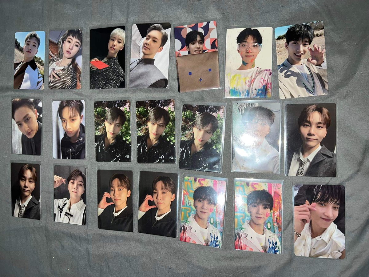 leeNauuur's tweet photo. 🐱 #leenaursells 🐱

WTS LFB PH || Seventeen Face The Sun Random Photocards

Other PCS - 100
Carat Version PCS - 80

• On hand and ready to ship
• Must get at least 2 pcs
• Reply or dm mine to claim

📍 hoshi dk jun seungkwan vernon dino joshua woozi googles https://t.co/exeo1TPbcM