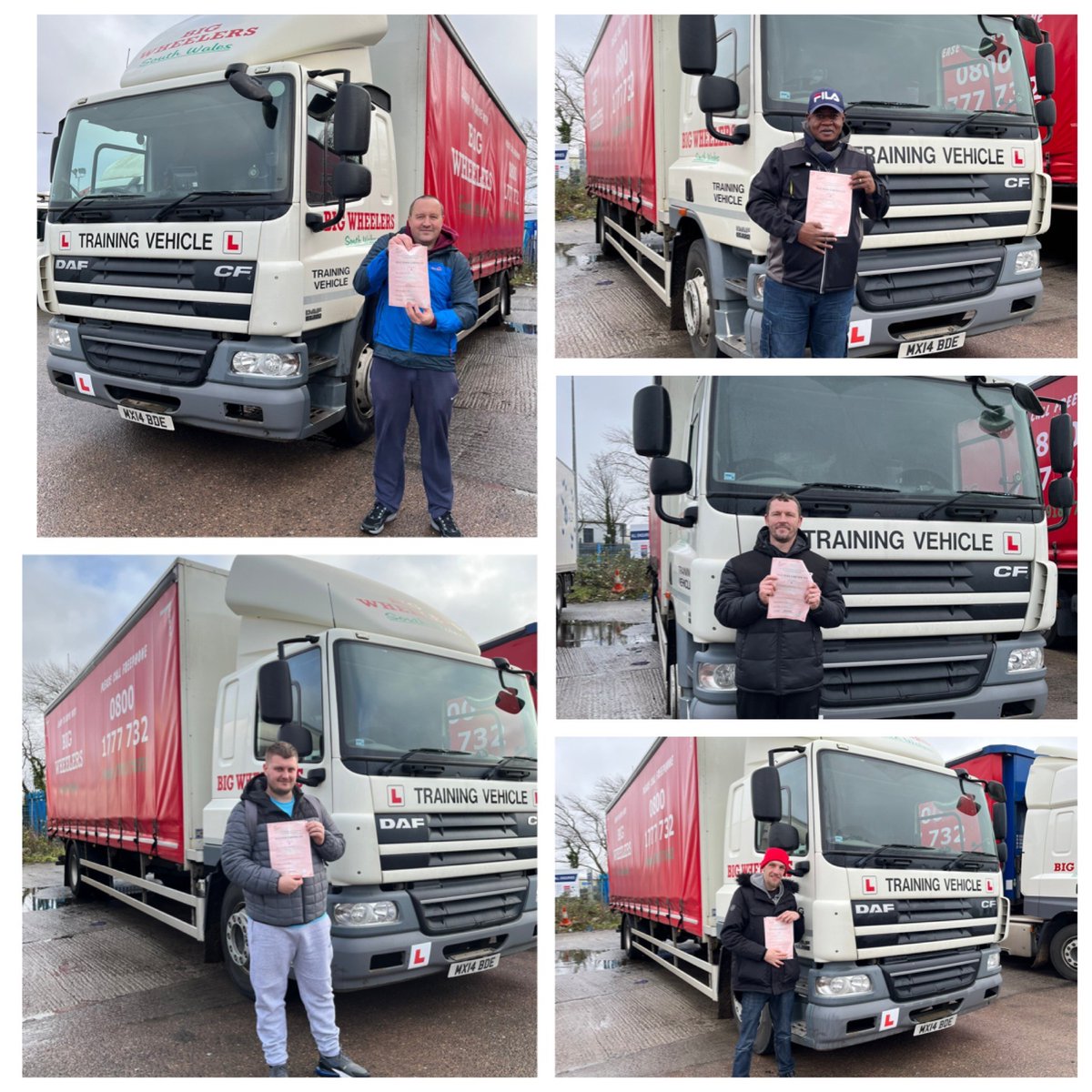 WheelersBig's tweet image. Congratulations to Liam, Leigh, Nehemie, Leon and Evan who passed their LGV Practical demonstration test with Dave on Friday! well done to all! 😁👏

#bigwheelers #Congratulations #Module4 @CymoeddBIS