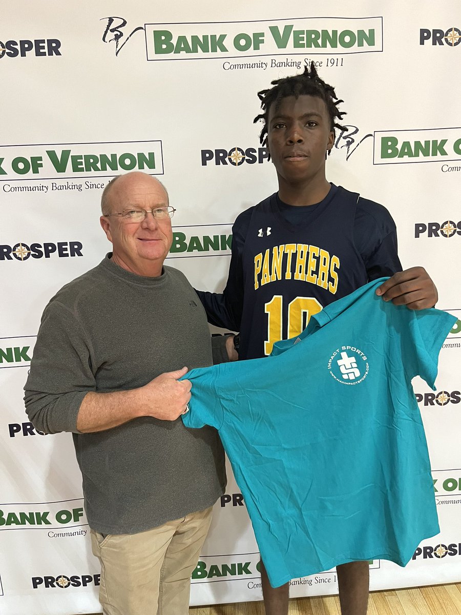 Our MVP of Game 4 of Day 3 is brought to you by the good folks at Bank of Vernon. 
Congratulations to Tyrone scales of West Lowndes JV for being selected as the Impact MVP! 
Shout out to FCA and Greg Sykes for donating Bibles to each MVP!
 #impact #leaveamark #fca #chaseJesus