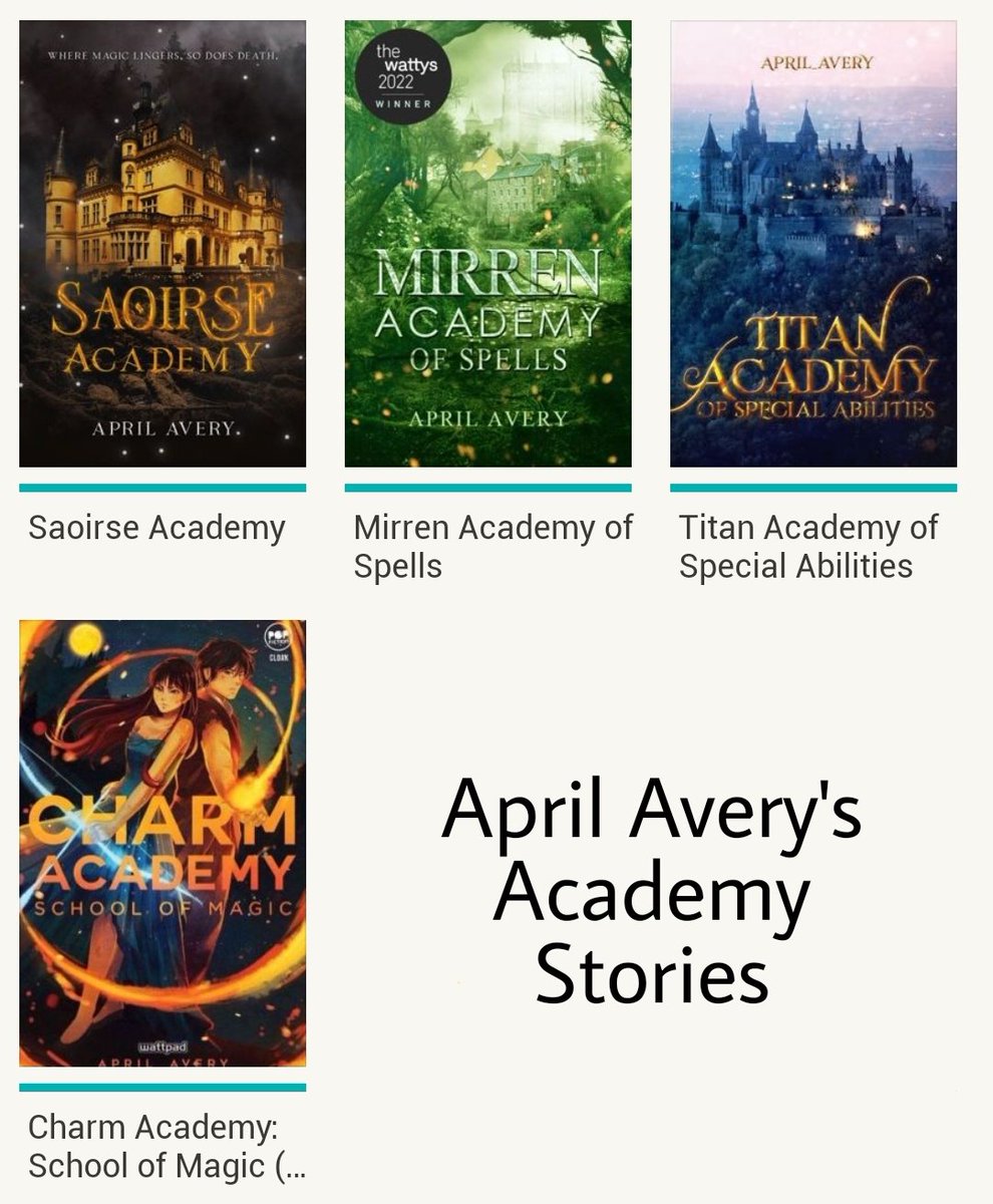 intoharvinrouge's tweet photo. i mean come on, look at these book covers! very magical! 😭💗

so what are you waiting for??? come and read @breatheapril's academy series! you're looking for some thrill? these will give you more! looking for fantasies and magics? these novels will exceed your expectations! 🤩💗 https://t.co/rYfVH8PMwy