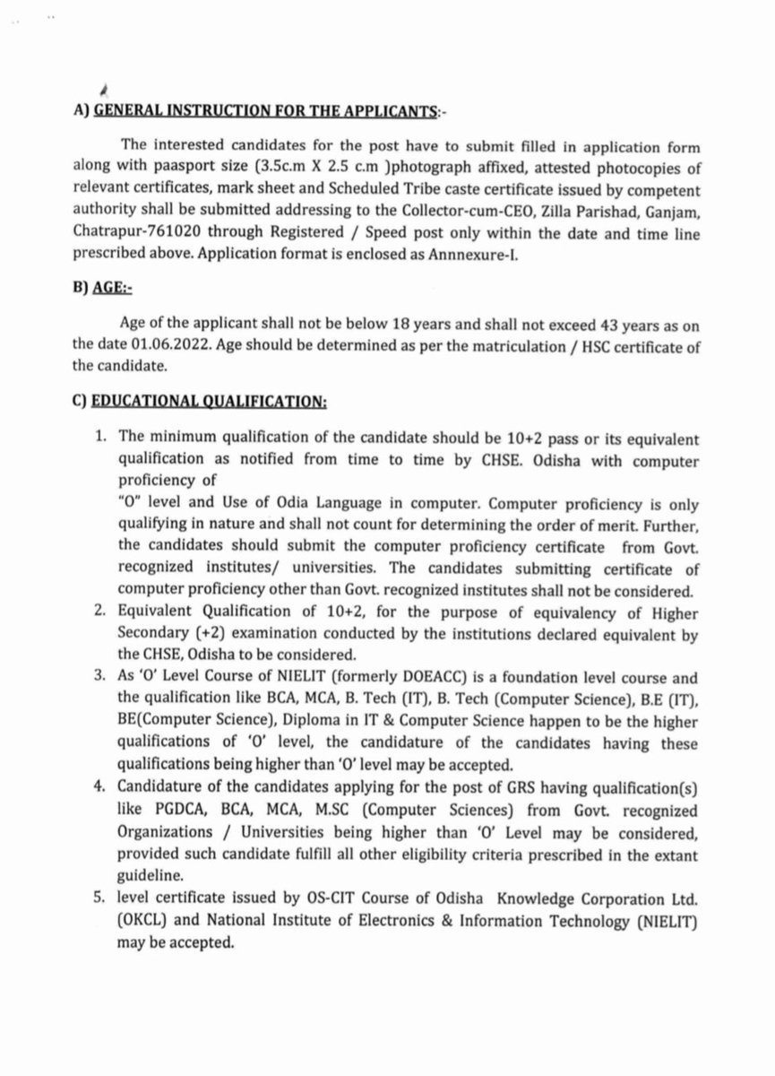 pspatra2000's tweet photo. 75 GRS Post Vacancy Only ST Category. Why Not SC,SEBC, General.Why this type of partiality?
Please Sir. release this vacancy for SC SEBC and General Category. https://t.co/rDxmYf2cy6