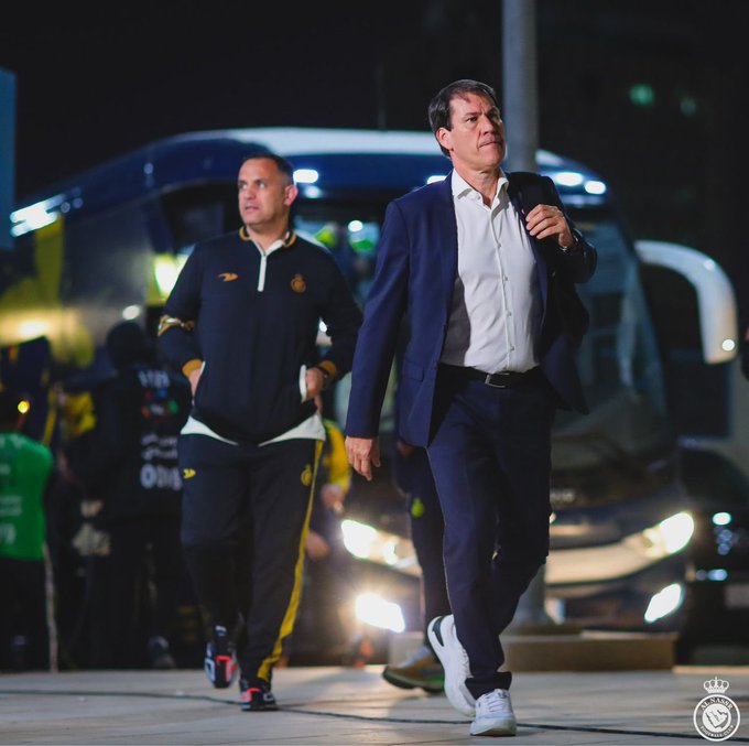 Rudi García, DT de Al Nassr, también estará en la presentación de Cristiano Ronaldo.