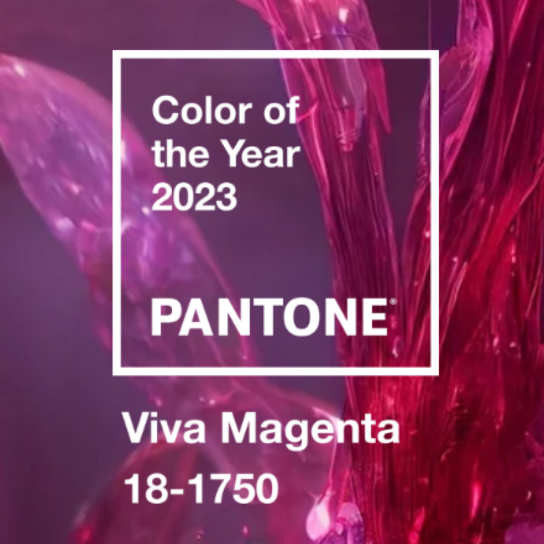 The @Pantone Color of the Year for 2023 is a shade that vibrates with vim and vigor, and is brave and fearless. Coming from the red family, Viva Magenta promotes joy and optimism.

Let us know what you think about this vibrant color! bit.ly/3CkjKaE #coloroftheyear2023