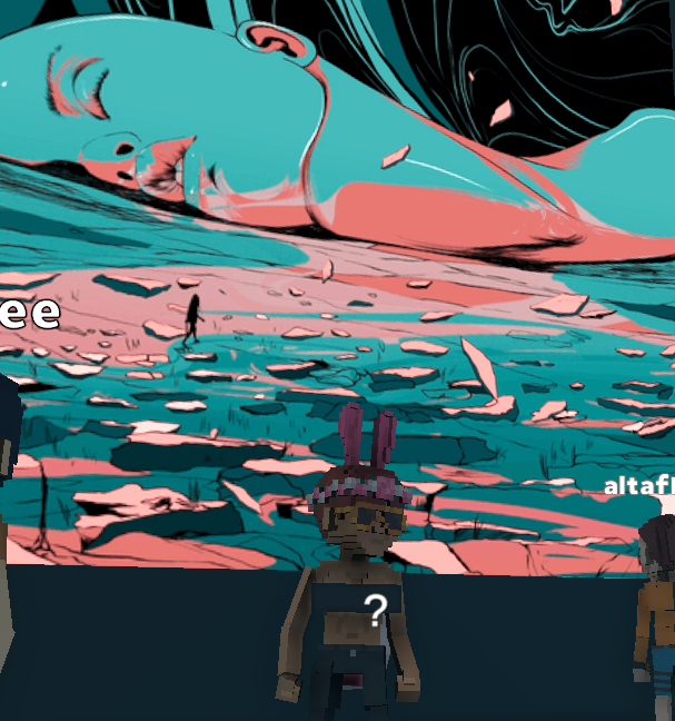 CryptoTheKid120's tweet photo. @TheSandboxGame I found "The End of the World" NFT in the NFT institute 🔥 I participated in the #SeasonsGreetingsTSB challenge for a chance to win an NFT! https://t.co/jzhY1kMqgz