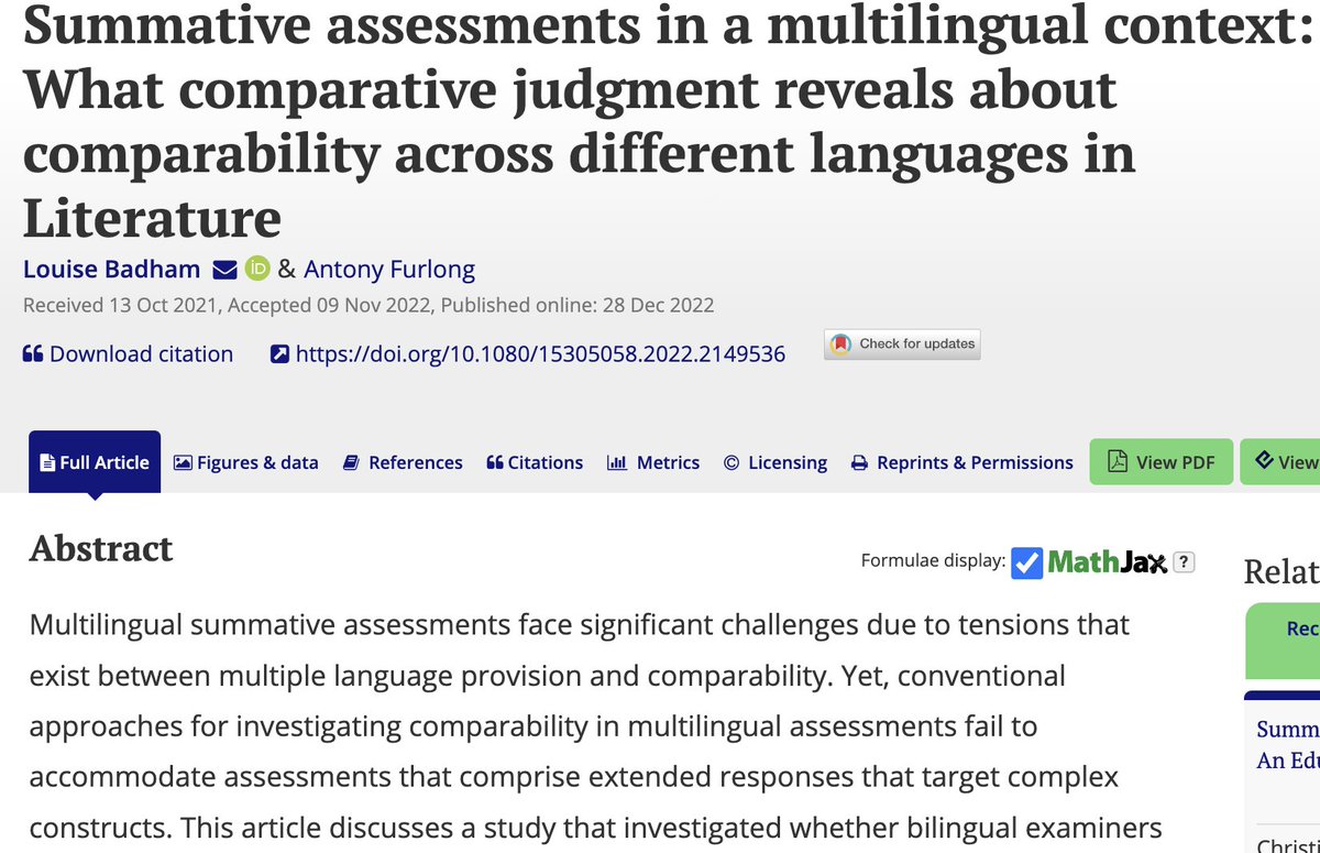 OUCEA_OX's tweet photo. Louise Badham, OUCEA doctoral student and IB assessment researcher has just published this article on the comparability of assessments across languages. Enjoy. https://t.co/oGyaRjDdJx
Happy New Year from OUCEA! https://t.co/ZaCRRaaqLZ