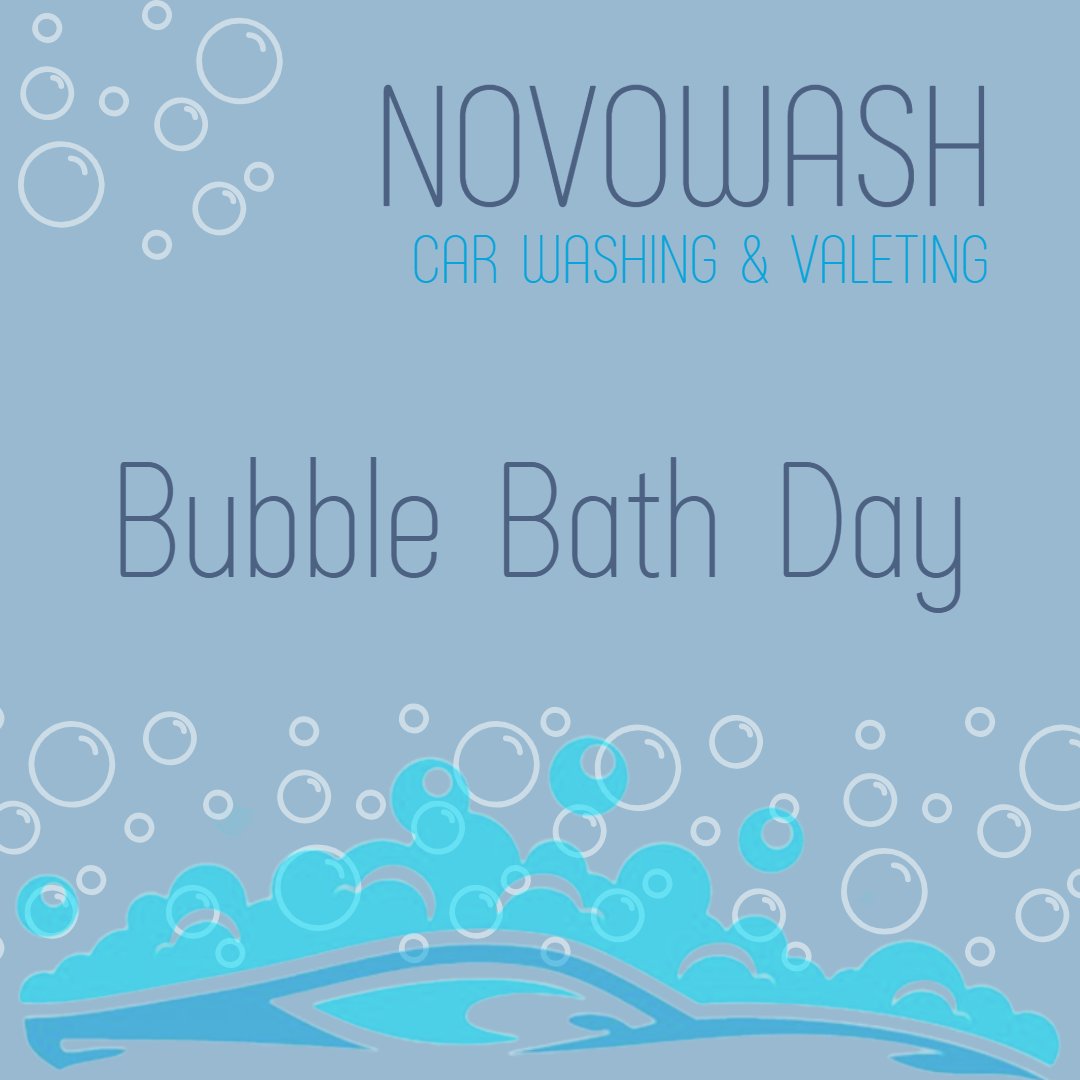 NovoWash0's tweet image. BUBBLE BATH DAY

Self-care isn't only for you; your car needs it too. Why not use our app to find a nearby Car Wash/Valet/Detail Company and give your car a "Self-Care Day," after all, your car takes care of you on the road...

#bubblebathday #bubblebath #bubblebaths