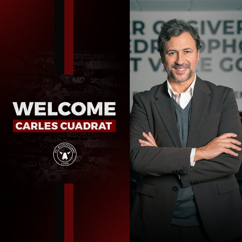 fcmidtjylland's tweet photo. Velkommen til Carles Cuadrat og Niels Lodberg 👋
Vores nye assistenttrænere på førsteholdet ⚫🔴