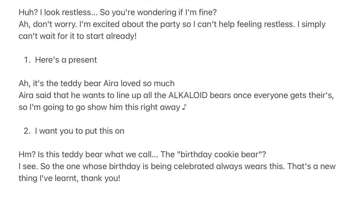 moratoriumwings's tweet photo. Hiiro Amagi Birthday Minitalks 2023

A party with everyone 1 https://t.co/baqCkyP8FO